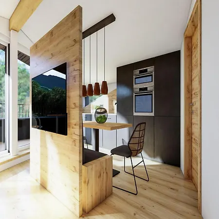 아파트 Bergzeit Flat Directly On The Piste *
